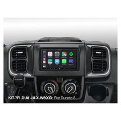 Alpine KIT-7FI-DU8 Kit 7" Fiat Ducato model 8 2022-