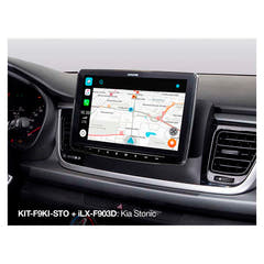 Alpine 9" monteringssæt Kia stonic 2017->