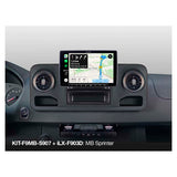 Alpine 9" monteringssæt Sprinter w907 2018->