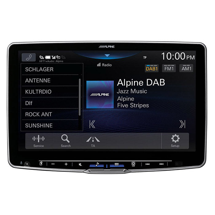 Alpine Halo11 iLX-F115D bundle Transit Custom 2018-