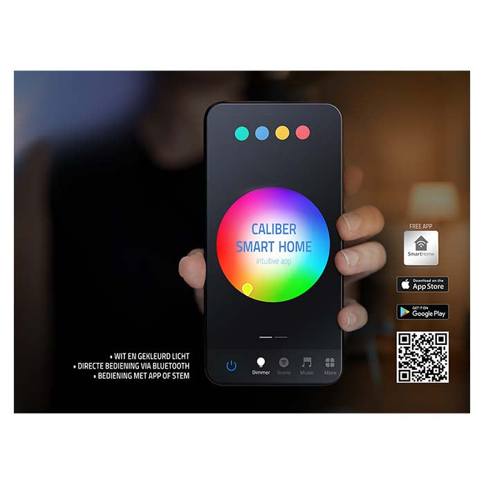 Caliber BR30 smart home LED-pære hvid/multicolor