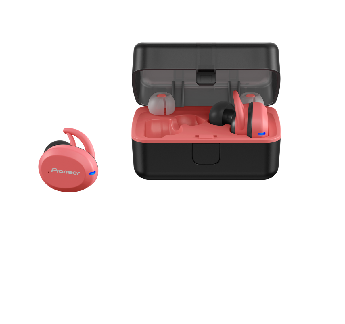 Pioneer SE-E9TW Trådløse In-Ear Bluetooth Høretelefoner (Pink)