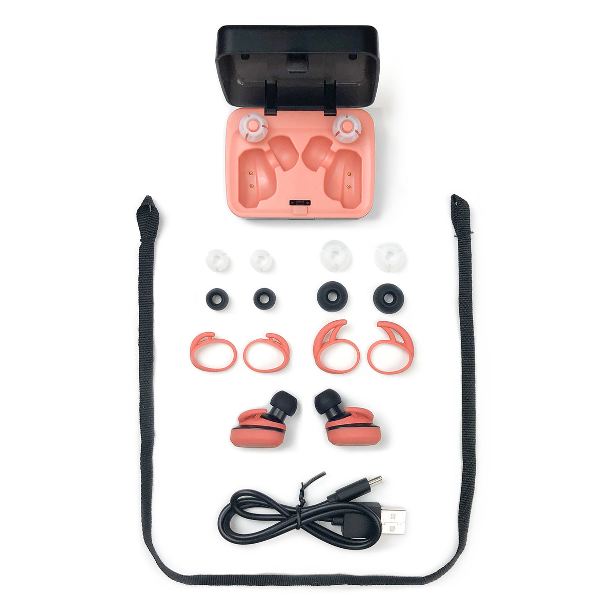 Pioneer SE-E9TW Trådløse In-Ear Bluetooth Høretelefoner (Pink)