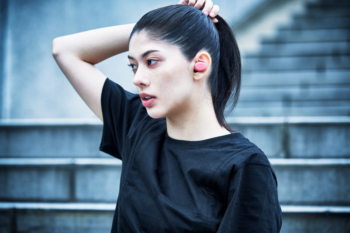 Pioneer SE-E9TW Trådløse In-Ear Bluetooth Høretelefoner (Pink)