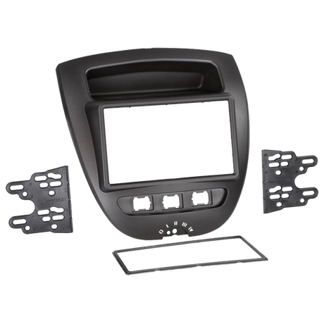 2-DIN Ramme til Aygo, C1 og Peugeot 107 2004-2014
