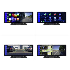 Ampire 10" Skærm med CarPlay Android Auto AHD Dashcam