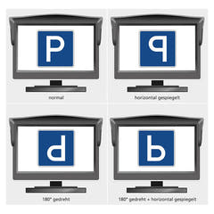 Ampire 7" monitor (Op til 2 kameraer)