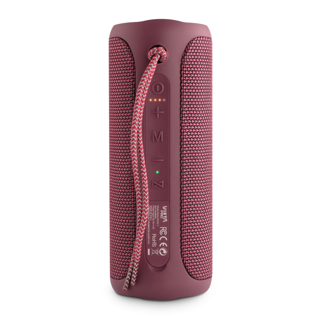 Vieta Pro #DANCE Bluetooth Højttaler (Rød)