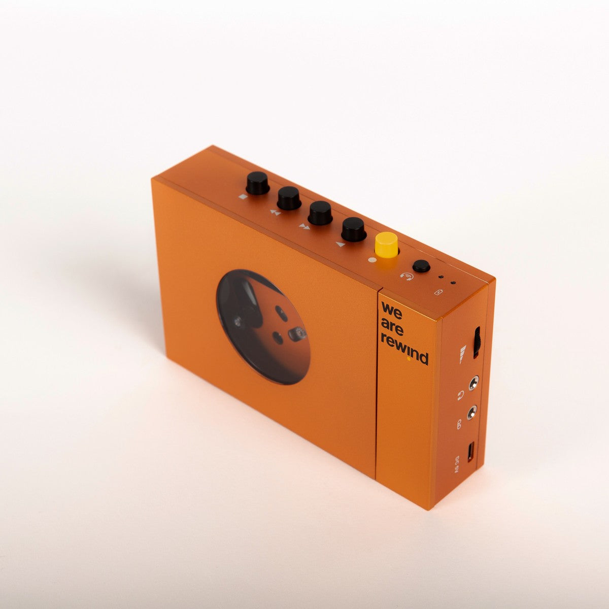 We Are Rewind Kassetteafspiller m. Bluetooth (Orange)