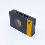 We Are Rewind Kassetteafspiller m. Bluetooth (Sort/Gul)