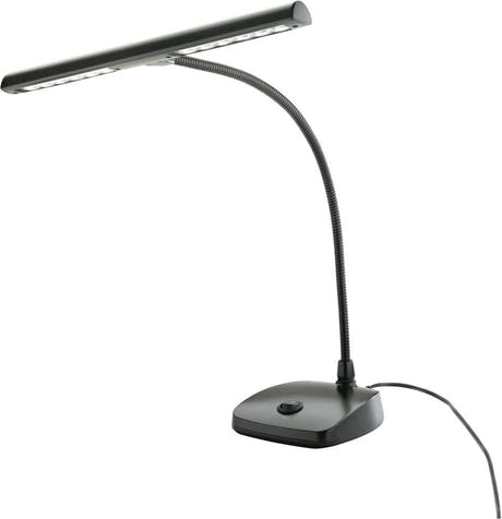 K&M 12297-000-55  Piano lamp Bk
