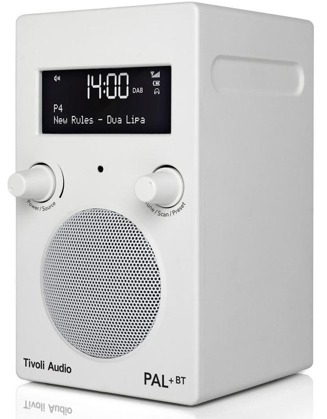 Tivoli Audio PAL+BT DAB+/Bluetooth Højtaler (Hvid)
