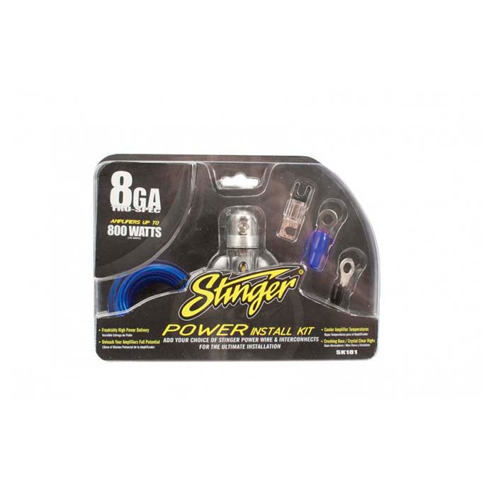 Stinger Kabelkit strøm 8mm2