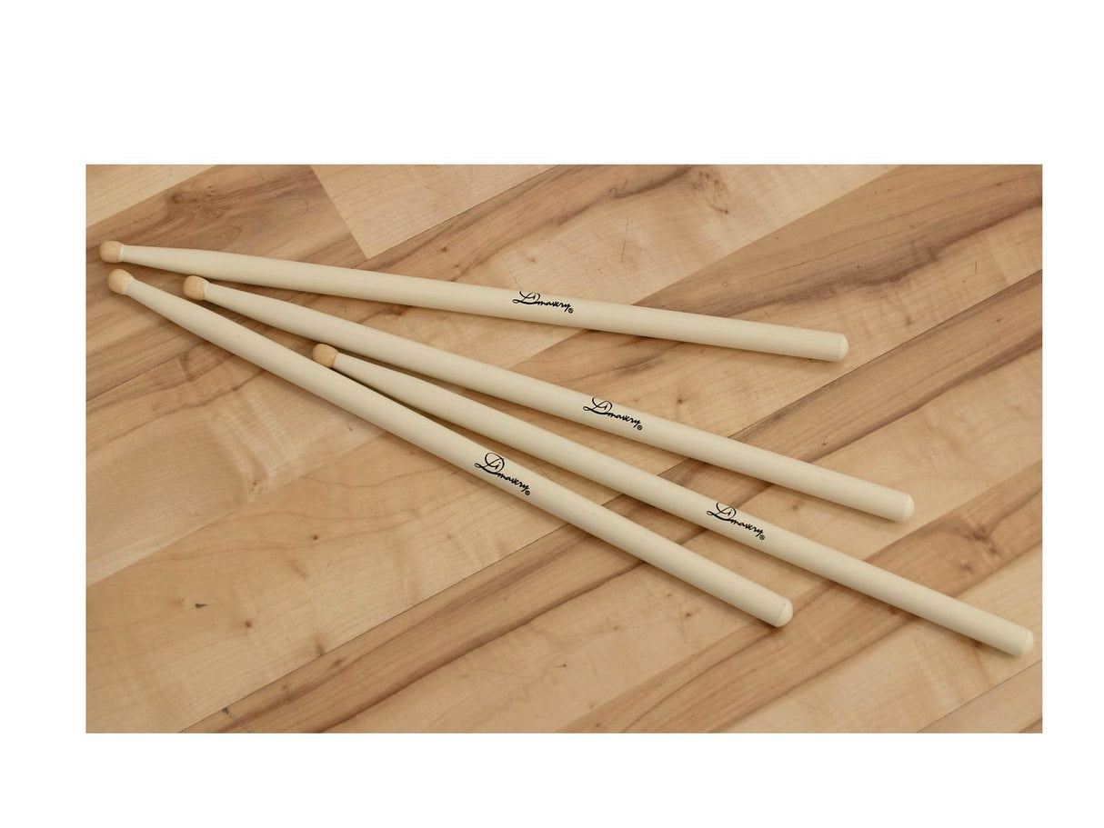 DiMavery DDS-Marchingsticks, Ahorn, Hvid