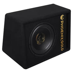 Phoenix Gold 10" aktiv Sub M. kabler & remote