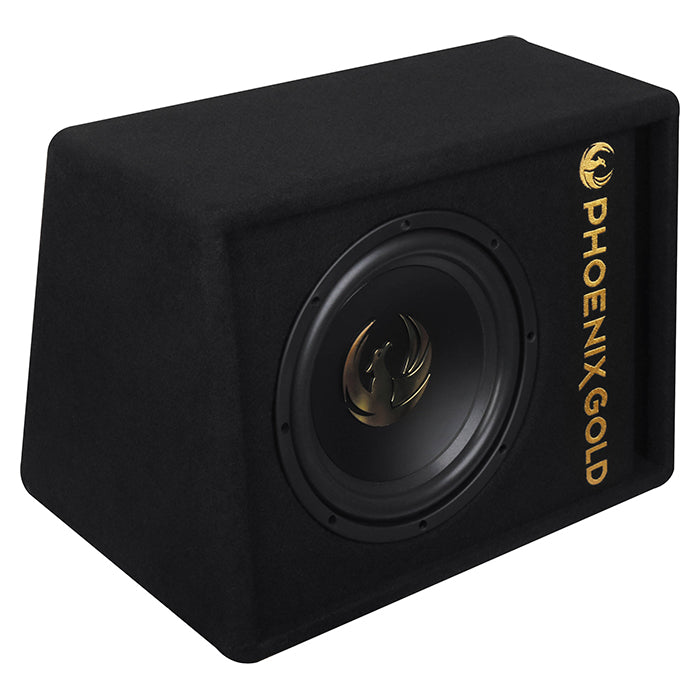 Phoenix Gold 10" aktiv Sub M. kabler & remote