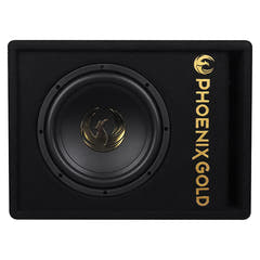 Phoenix Gold 10" aktiv Sub M. kabler & remote