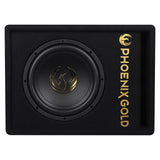 Phoenix Gold 10" aktiv Sub M. kabler & remote