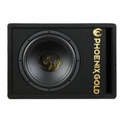 Phoenix Gold 12" aktiv Sub M. kabler & remote