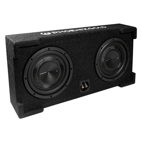 Phoenix Gold 2X8" 250 W RMS 2Ohm passiv sub. box