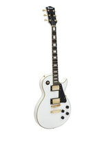 DiMavery LP-520 El-guitar (Hvid/Guld)