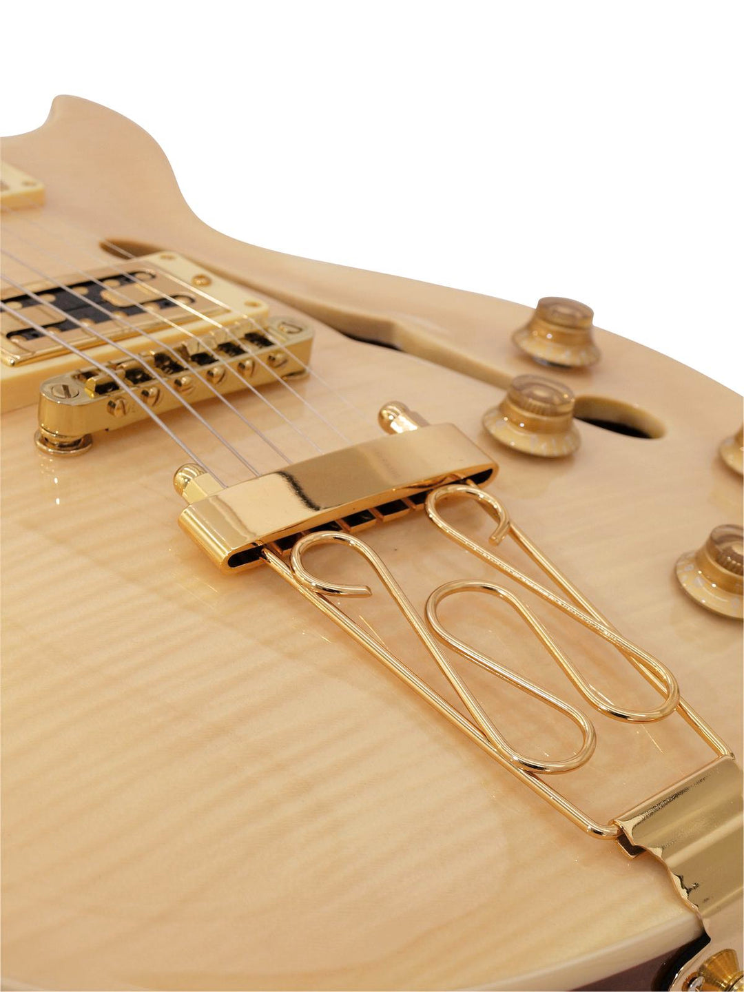 DiMavery LP-600 El-guitar (Naturur Ahorn)