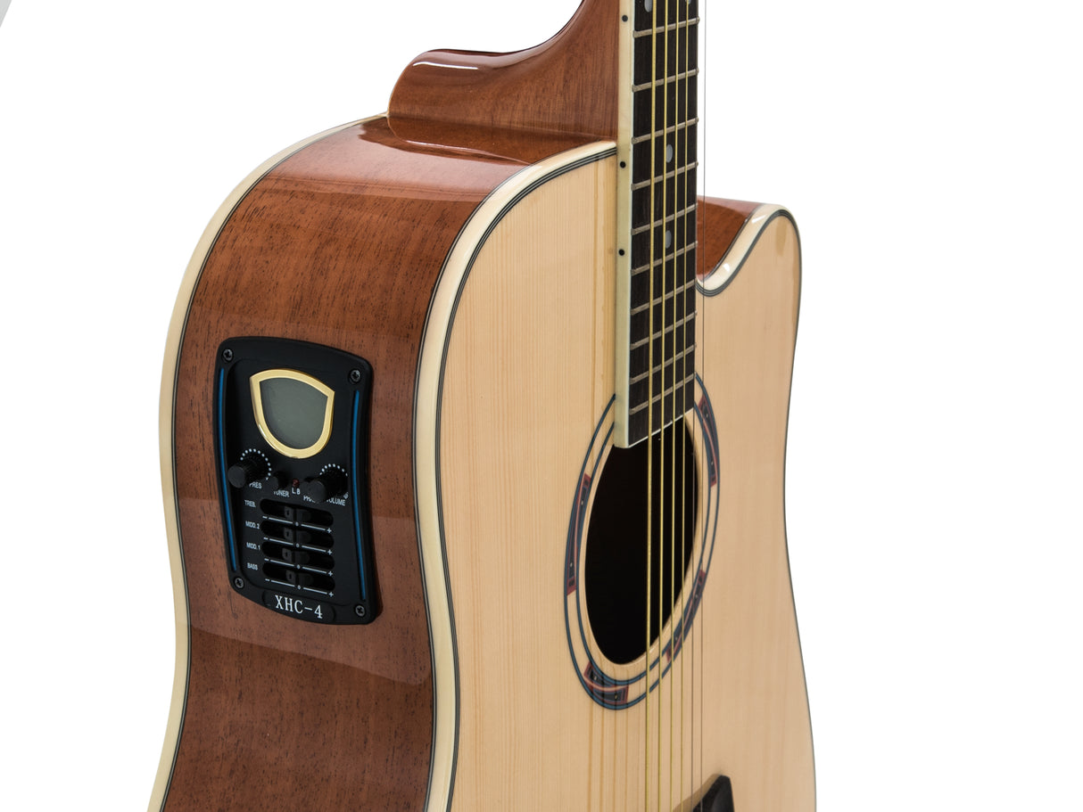 DiMavery DR-520 Western Guitar (Natur)