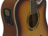DiMavery DR-520 Western Guitar (Sunburst)