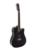 DiMavery DR-612 Western Guitar 12-strenget (Sort)