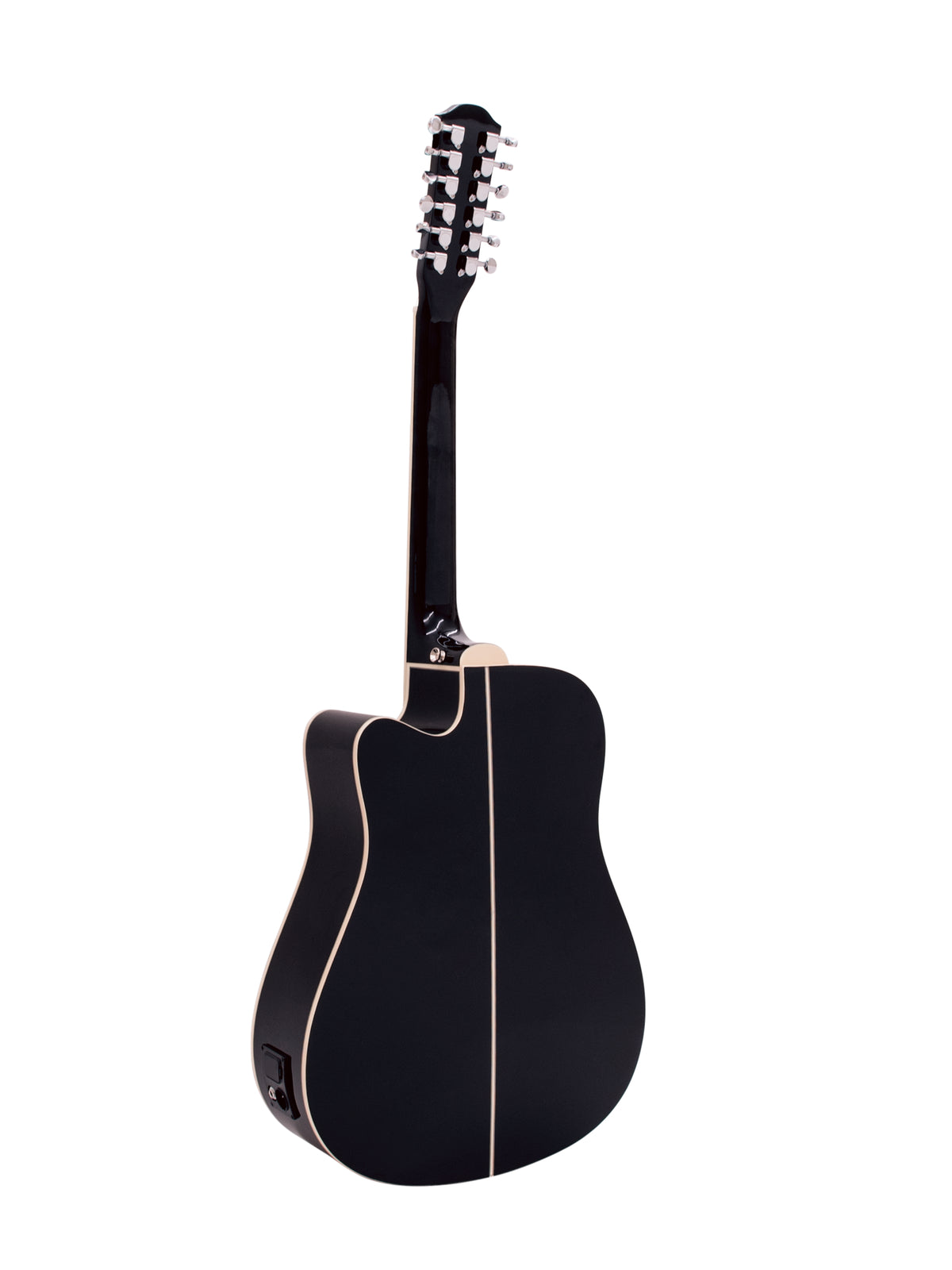 DiMavery DR-612 Western Guitar 12-strenget (Sort)