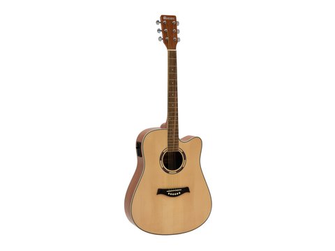 DiMavery JK-500 Western Guitar (Natur)