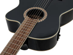 DiMavery CN-600E Klassisk Spansk Guitar (Sort)