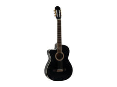 DiMavery CN-600L Klassisk Spansk Guitar (Sort)