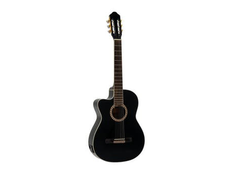 DiMavery CN-600L Klassisk Spansk Guitar (Sort)