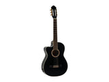 DiMavery CN-600L Klassisk Spansk Guitar (Sort)