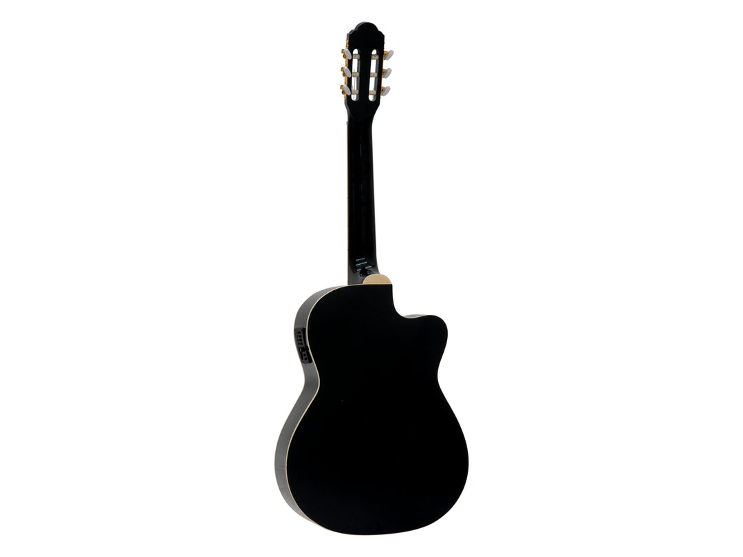 DiMavery CN-600L Klassisk Spansk Guitar (Sort)