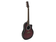 DiMavery RB-300 Roundback Guitar (RÃ¸d)