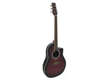 DiMavery RB-300 Roundback Guitar (RÃ¸d)