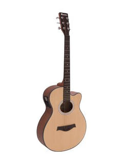 DiMavery AW-400 Western Guitar (Natur)