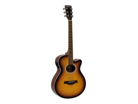 DiMavery AW-400 Western Guitar (Sunburst)