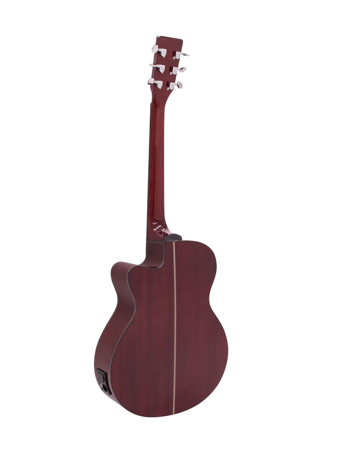 DiMavery AW-400 Western Guitar (RÃ¸d burst)