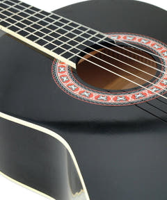 DiMavery AC-303 Klassisk Spansk Guitar 4/4 (Sort)