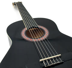 DiMavery AC-303 Klassisk Spansk Guitar 4/4 (Sort)