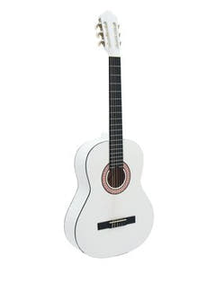 DiMavery AC-303 Klassisk Spansk Guitar (Hvid)