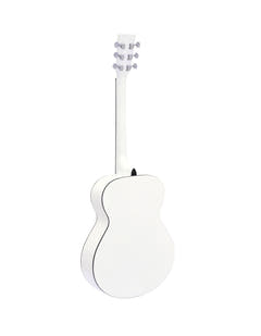 DiMavery AW-303 Western Guitar (Hvid)