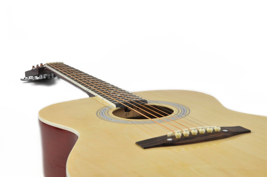 DiMavery AW-303 Western Guitar (Natur)