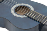 DiMavery AC-303 Klassisk Spansk Guitar 3/4 (Blå)