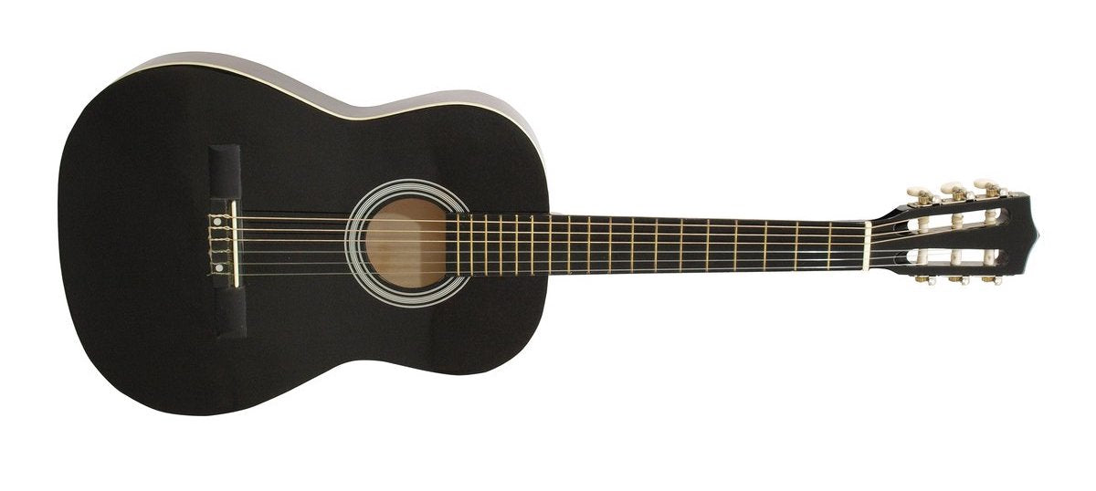 DiMavery AC-303 Klassisk Spansk Guitar 3/4 (Sort)