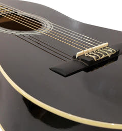 DiMavery AC-303 Klassisk Spansk Guitar 3/4 (Sort)