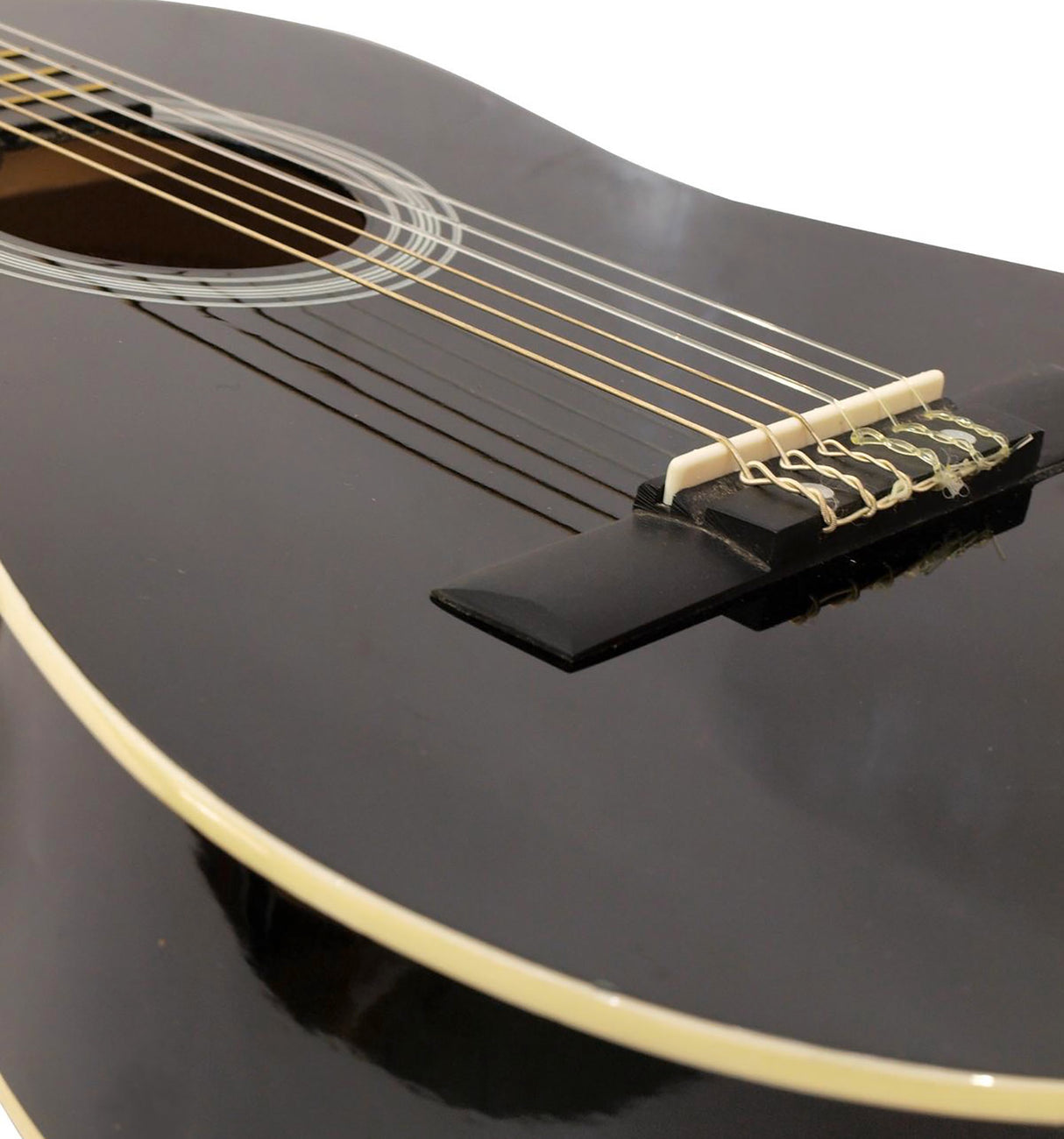 DiMavery AC-303 Klassisk Spansk Guitar 3/4 (Sort)